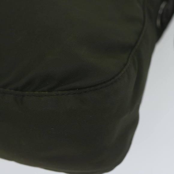 PRADA Shoulder Bag Nylon Khaki Auth 62330 - Picture 12 of 16